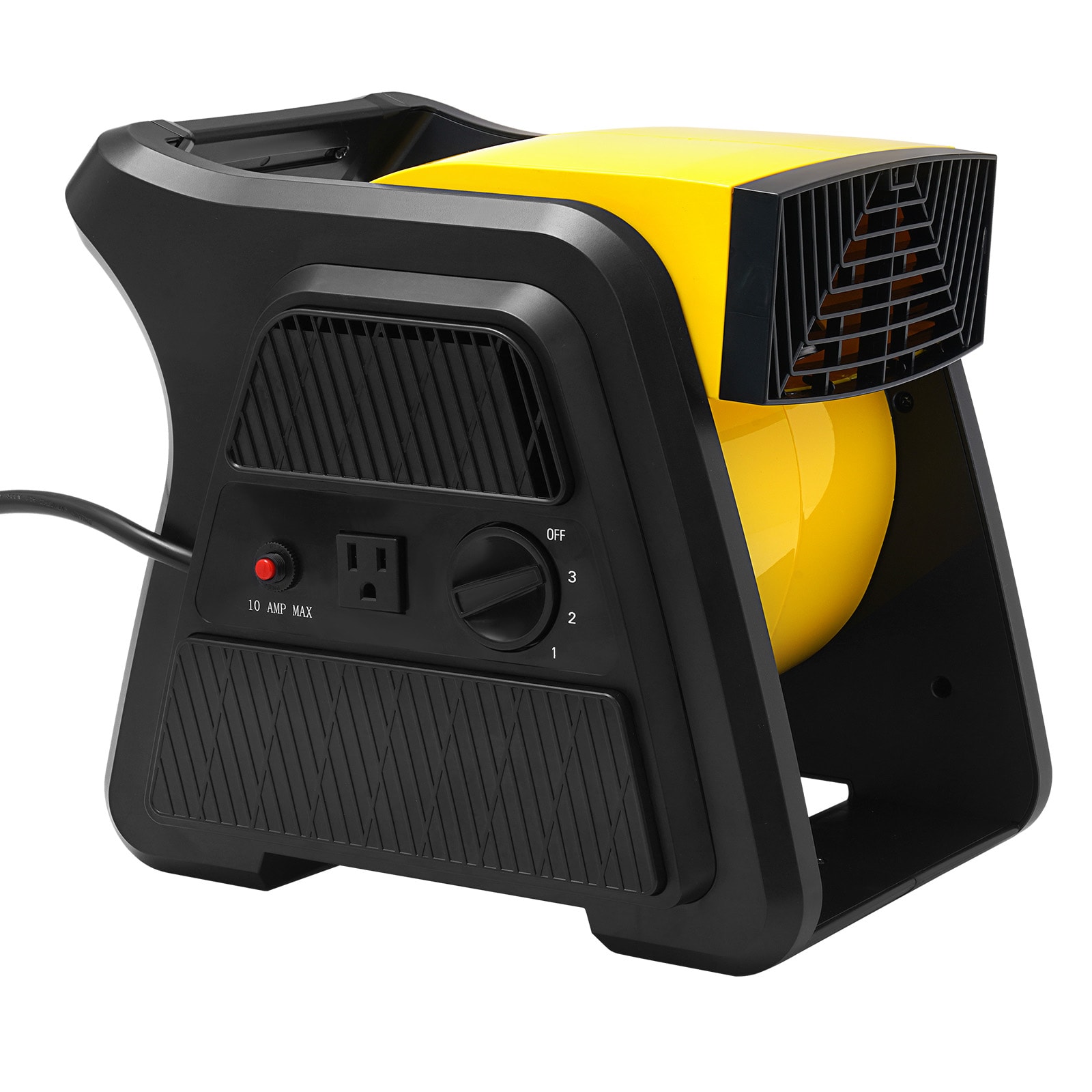 High Velocity Pivoting Utility Fan For Floor Drying And Cooling_voghion.com